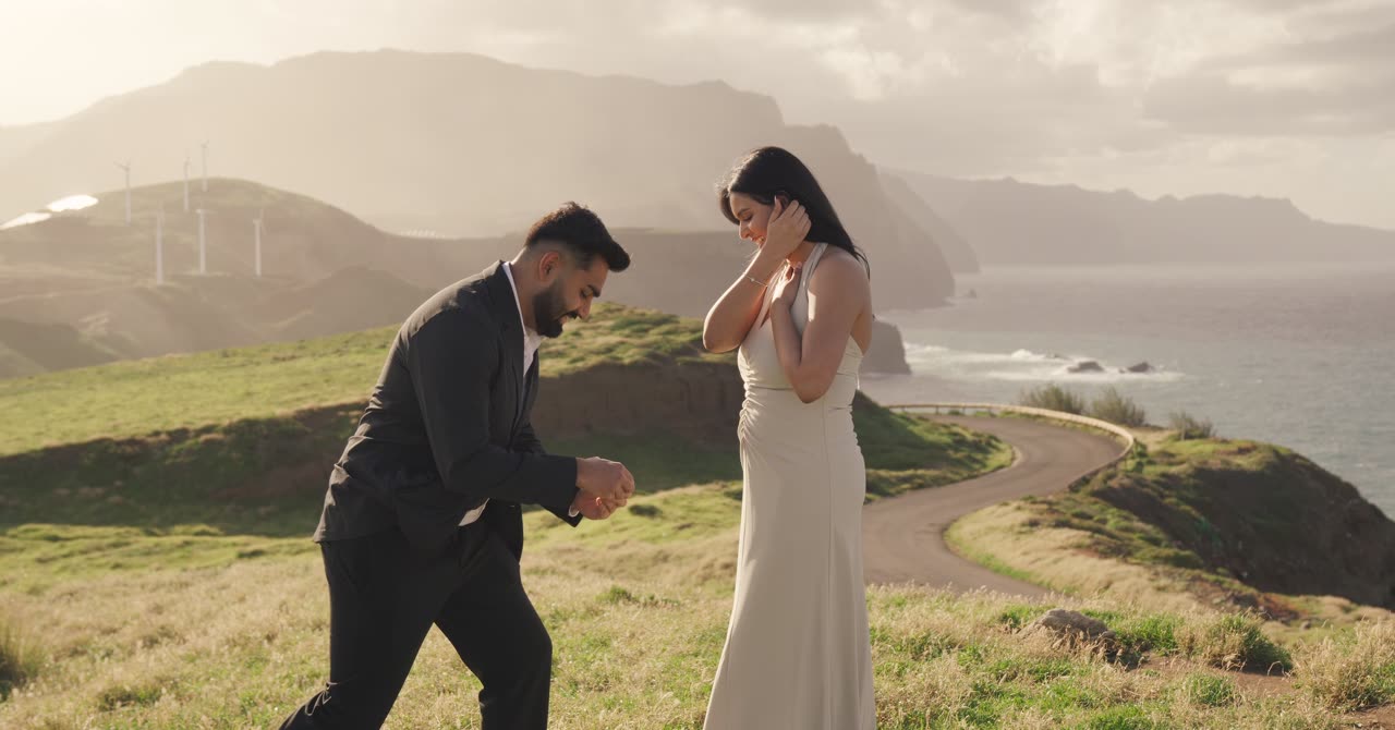 Vraj & Foram · Pedido de casamento